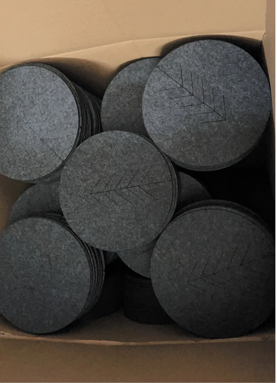 Custom felt parts
